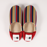 Babouche Room Shoes<br>Multi Bitter