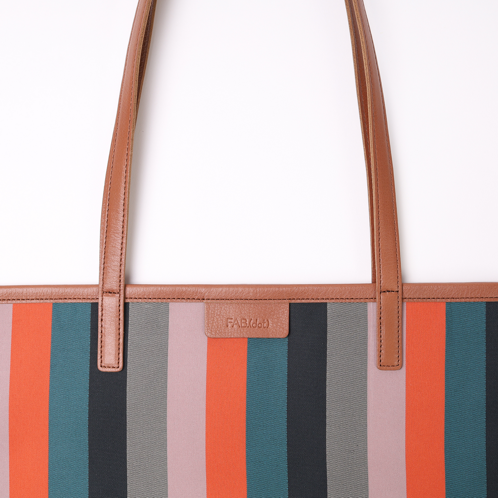 Leather Combination Tote Multi Classic – FAB.(dot)