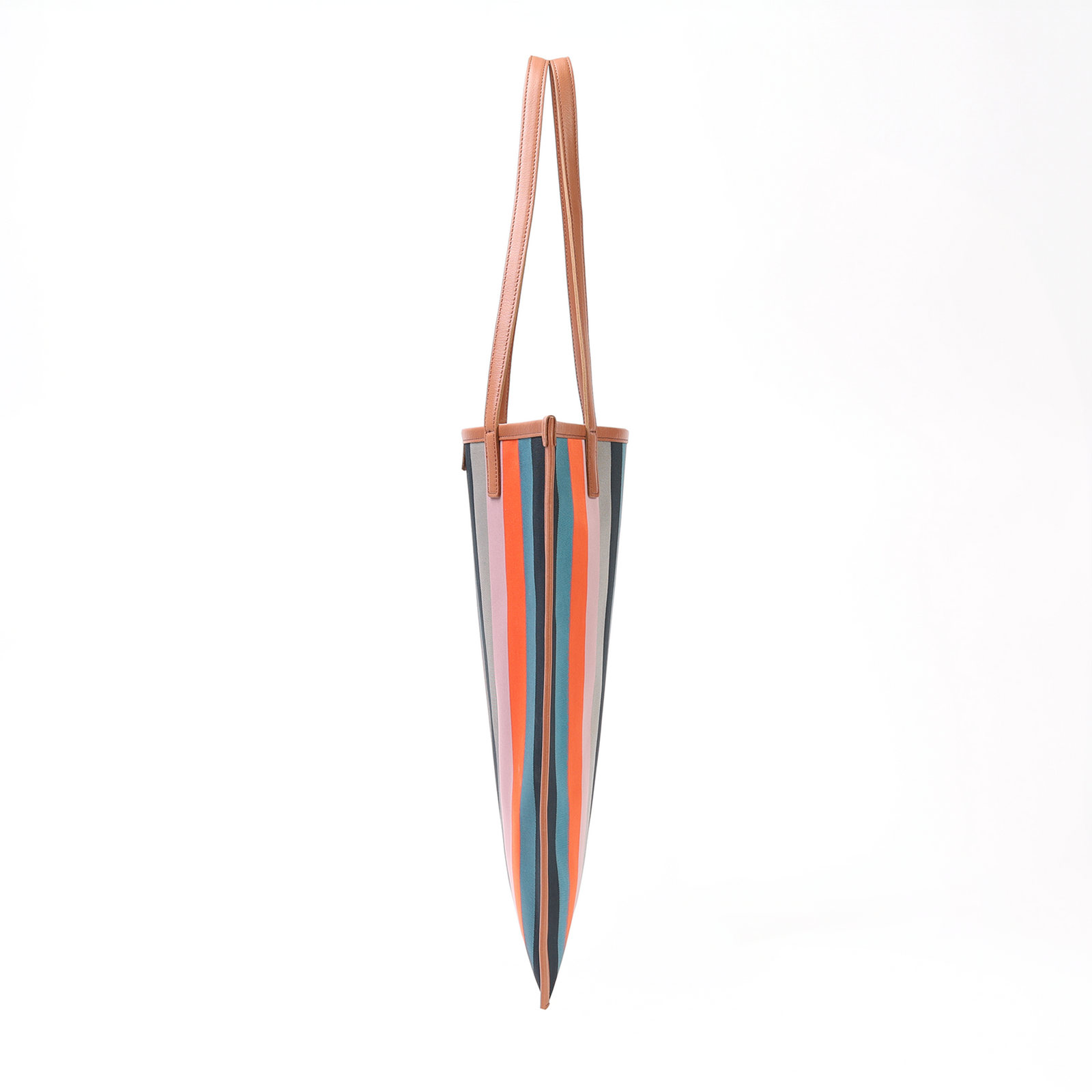 Leather Combination Tote Candy Soda – FAB.(dot)