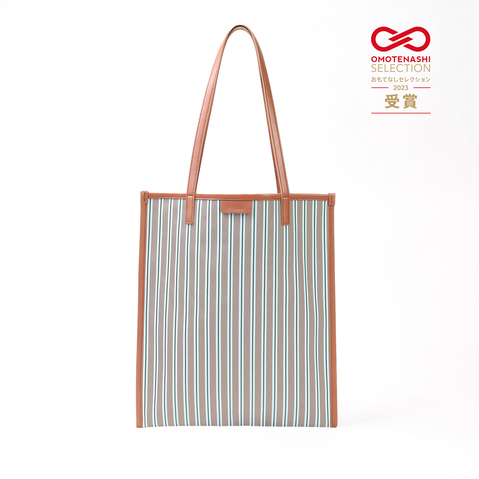 Leather Combination Tote Candy Mint – FAB.(dot)