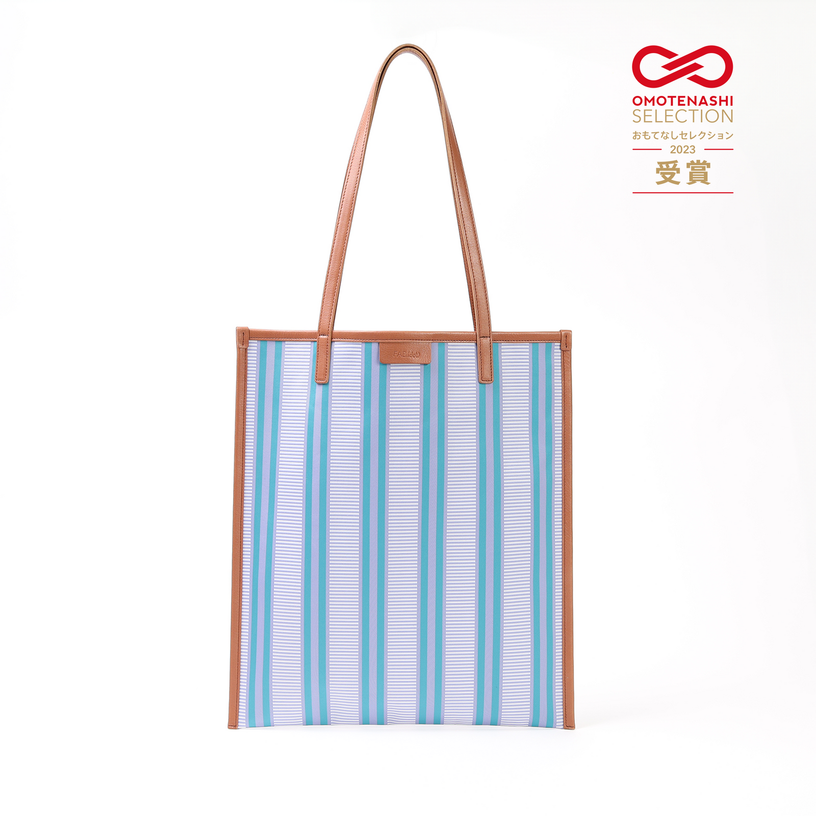 Leather Combination Tote Candy Soda – FAB.(dot)
